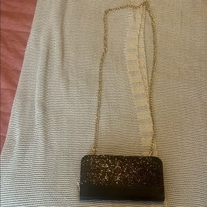 Black Sequins Clutch/Crossbody